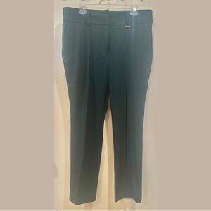 Anne Klein Dark Green Women's Trousers